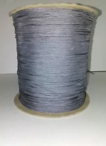 Stringa cavo di ricambio vintage per persiane e persiane grigio 90% di 1000 iarde - Foto 1 di 8