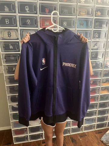 Nike Phoenix Suns Warm up dri fit performance jacket Booker Durant XXL Purple Cover