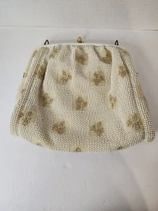 vintage beaded clutch purse - Picture 1 of 8