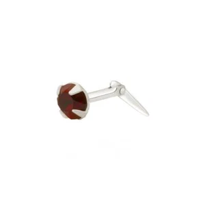 2 - 3.5mm Andralok Garnet nose stud - Picture 1 of 5