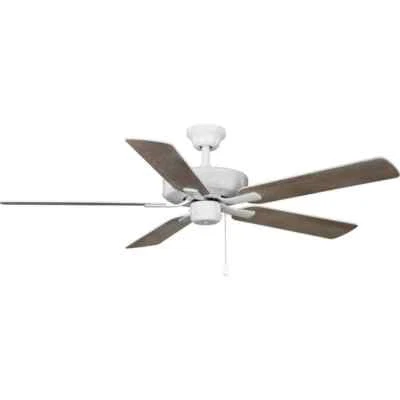 Progress Lighting AirPro Builder Fan 52 in. Indoor White Ceiling Fan+Remote - Image 1 of 4