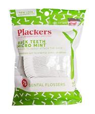 Plackers Right Angle Easy Flossing, Mint 75 Ea (Pack Of 4)