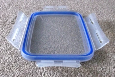 Quality Plastic Food Storage Container Box Lid - Clip Lock Airtight Seal 17cm lo - Image 1 of 3
