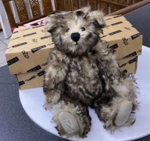 Deans Benji Rag Book Ltd Edition Brown Plush Mohair Soft Toy Jointed Teddy Bear - Picture 1 of 12