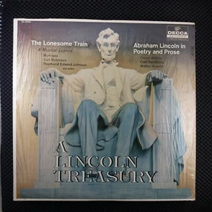 A Lincoln Treasury: The Lonesome Train, Abraham Lincoln In Poetry And Prose - Imagen 1 de 4