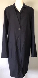 $3975**12*42 JIL SANDER cashmere Duster coat dress jacket tunic top made ITALY - Picture 1 of 12
