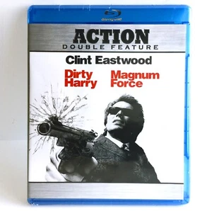 Dirty Harry / Magnum Force (2-Disc Blu-ray, 1971 & 1973) NEU! Clint Eastwood - Bild 1 von 3