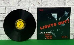 Vintage Jackie Mclean Quintet with Donald Byrd and Elmo Hope Lights Out Record - Picture 1 of 8