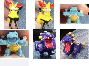 Pokémon R LM Collectible Mini Figures Tiny Blastoise Delphox Exploud - Picture 1 of 1