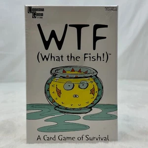 WTF (What The Fish) A Card Game of Survival University Games 2019 New - Picture 1 of 6