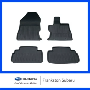 Genuine Subaru Forester Rubber Floor Mats Set Of 4 MY19 - MY24 - Picture 1 of 2