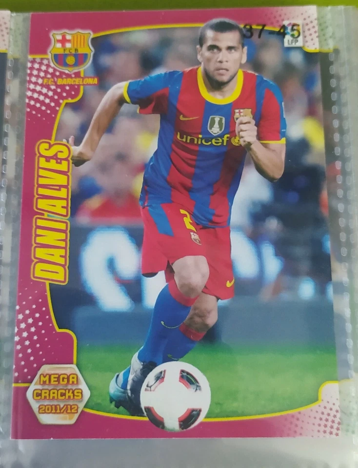 Dani Alves Megacracks 2011 2012 11-12 #39 Barcelona - Imagen 1 de 1
