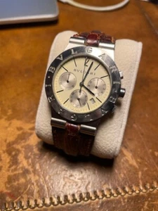 Reloj automático para hombre BVLGARI Diagono Sports CH35S cronógrafo fecha L0553 - Imagen 1 de 16