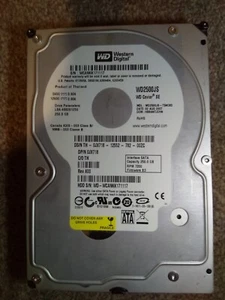 Western Digital Caviar SE 250 GB,Internal,7200 RPM,3.5" Sata HDD (WD2500JS) - Picture 1 of 1