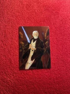 Star Wars Finest Obi-Wan Kenobi #37 Topps Card 1996 Rare! - Picture 1 of 2