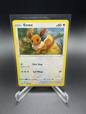 🔥Pokemon TCG-Eevee-SWSH190-Brilliant Stars-Black Star Promo🔥 - Image 1 of 2