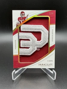 2019 Immaculate Collegiate - Kyler Murray Rookie Caps Patch RC #1/4 - Jersey # - Picture 1 of 2