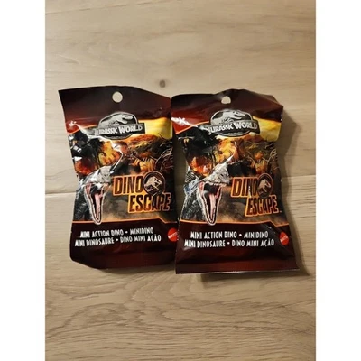 Mini figura de acción Mattel FML69 Jurassic World paquete de 2 Foto 1 de 2
