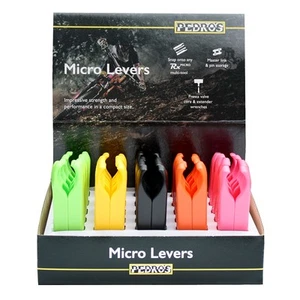 Pedro's Micro Levers Tire Levers, 4 Colors - Box of 25 Pairs - Imagen 1 de 2