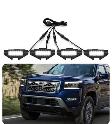 Led Grill Lights for 2022 2023 2024 Nissan Frontier Raptor Lights S SV Pro4x OEM - Image 1 of 4