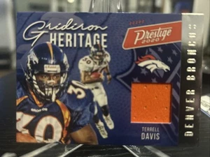 2020 Panini Prestige - Gridiron Heritage #GH-TD Terrell Davis (MEM) - Bild 1 von 7