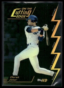 2000 Topps HD #CE7 Derek Jeter On the Cutting Edge - Picture 1 of 2
