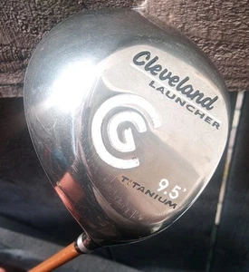 Cleveland Launcher Titanium Driver 9.5° Launcher Gold 65g S Flex - Picture 1 of 6