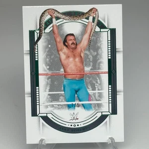 Jake “The Snake” Roberts 2024 Panini NT Green /5 #1/5 WWE 🐍 Bookend SSP - Picture 1 of 3