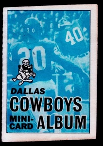 1969 Topps Mini-Cards Stamp Albums - Dallas Cowboys #5 - Picture 1 of 2