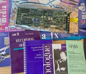 Spea Videoseven V7 Media Fx Soundkarte (ISA DOS, Ensoniq Soundscape 2000) OVP - Bild 1 von 7