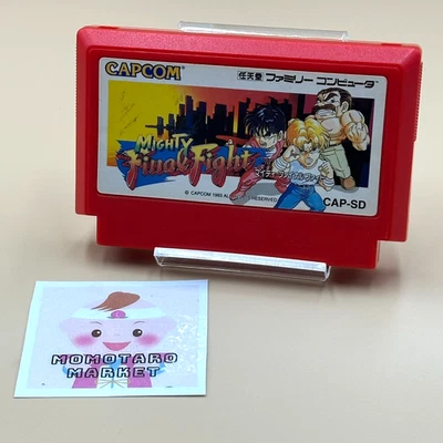Mighty Final Fight Famicom NES Nintendo Game Cartridge Only Rare Capcom 1993 - Image 1 of 4