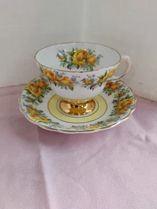 Vintage ROSINA Bone China, Made in England Cup and Saucer Set #5545 - Picture 1 of 11