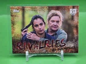 2017 The Walking Dead Season 7 Rivalries Rust 42/99 Tara Vs Natania Rare - Bild 1 von 2