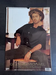 George Michael 1990 Calendar - Rare Collectable - Picture 1 of 5