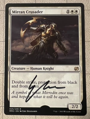 Mirran Crusader Modern Masters 2015 Artist Proof Eric Deschamps - Image 1 of 2
