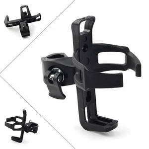 For Stroller Bike Wheelchair Walker Black Water Cup Holder Drink Holder Clamp - Bild 1 von 8