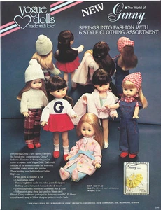 Folleto promocional original de Matchbox ""Vogue Dolls/World of Ginny"" EE. UU. 1979 - Imagen 1 de 1