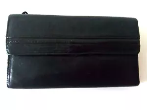 Vintage Saddler Women`s Purse Black Leather - Picture 1 of 7