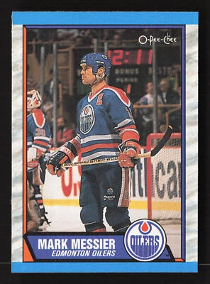 1989-90 O-Pee-Chee #65 Mark Messier Edmonton Oilers - Image 1 of 2