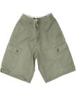 POLO RALPH LAUREN Boys Cargo Shorts 15-16 Years W28  Green Cotton BE05
