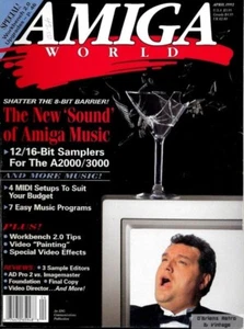 Amiga World - 1992 - Abril - El nuevo sonido de la música Amiga - Imagen 1 de 1