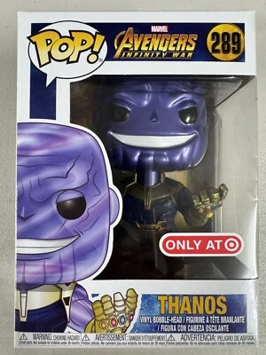 Thanos (Metallic) 289 ~ Marvel: Avengers - Infinity War ~ Funko Pop Vinyl ~ RARE - Image 1 of 4