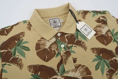 Nueva Camisa Polo J.Press Para Hombres XXL Matchpoint Marrón Estampado Floral York St Talla 2XL Foto 1 de 4