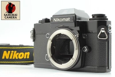 Rare [Exc+5] Nikon Nikomat ELW Black 35mm SLR Film Camera Body From JAPAN - Image 1 of 4