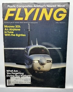 Flying Magazine April 1982 Mooney 201 - Imagen 1 de 1