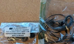Plantronics MX150 Black Noise-Canceling 2.5mm Headset + Another Headset.  - Picture 1 of 1