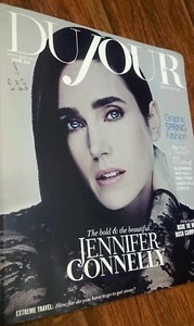 DU JOUR MAGAZINE JENNIFER CONNELLY SPRING 2014 ISSUE VGC RARE - Picture 1 of 6