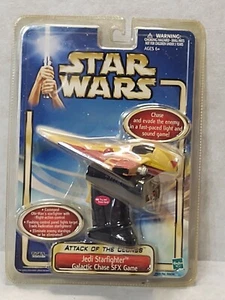 Star Wars AOTC Starfighter Galactic Chase SFX Electronic Handheld Game 2002. - Picture 1 of 5