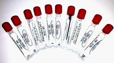 1/8" (.125") 2 флейты конец фрезы твердосплавный - упаковка из 10 - США 120-2125 Бесплатная доставка - Изображение 1 из 2