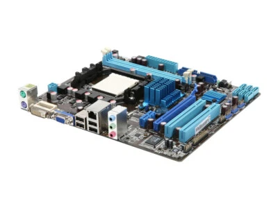 Asus M4A78LT-M LE Rev. 1.01G AMD 780L Socket AM3 mATX Motherboard - Image 1 of 4